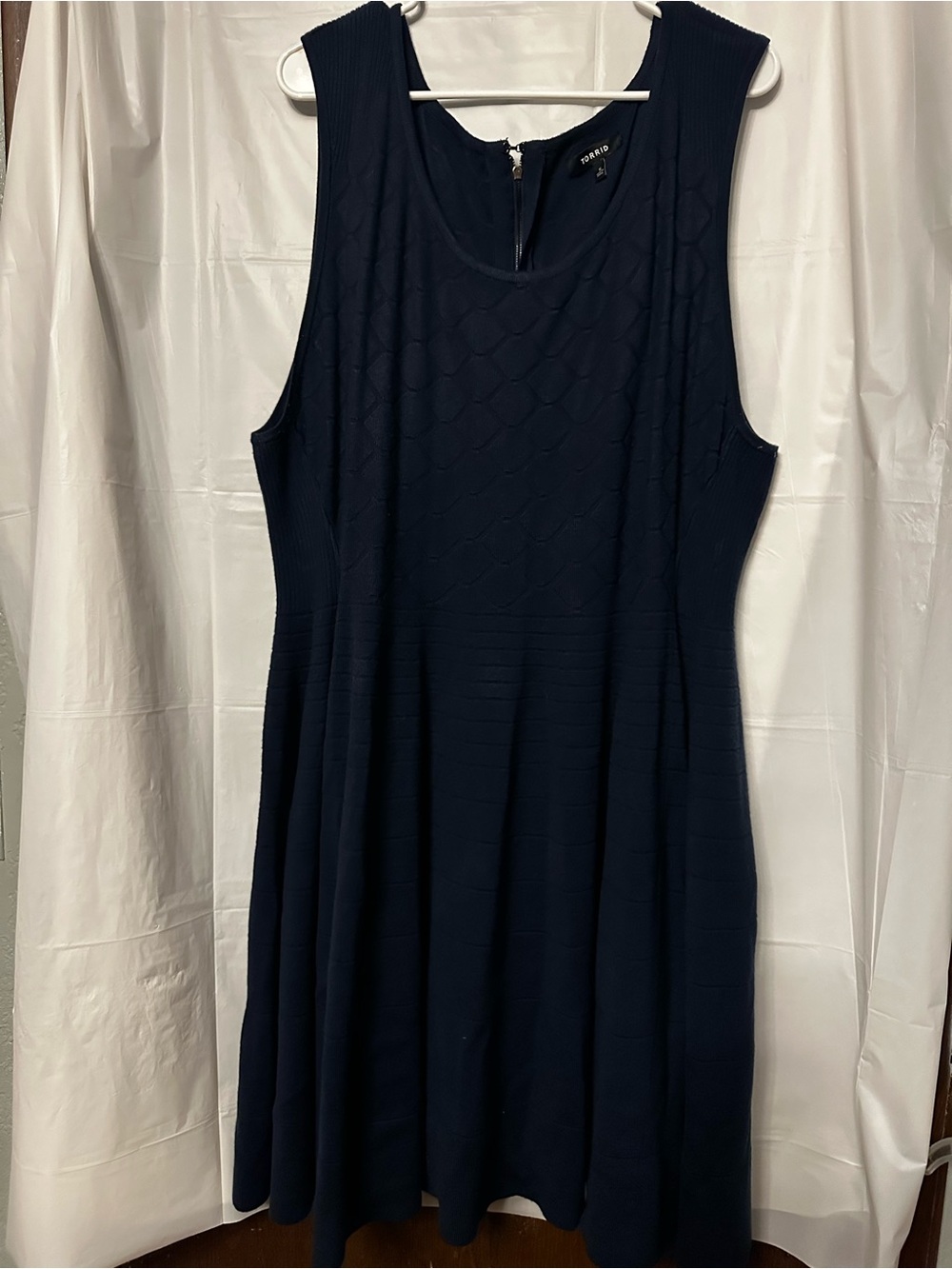 Torrid sleeveless dress size 5 (5XL)  blue